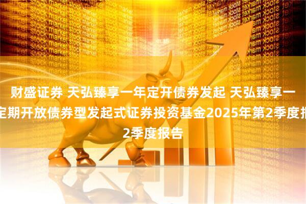 财盛证券 天弘臻享一年定开债券发起 天弘臻享一年定期开放债券型发起式证券投资基金2025年第2季度报告