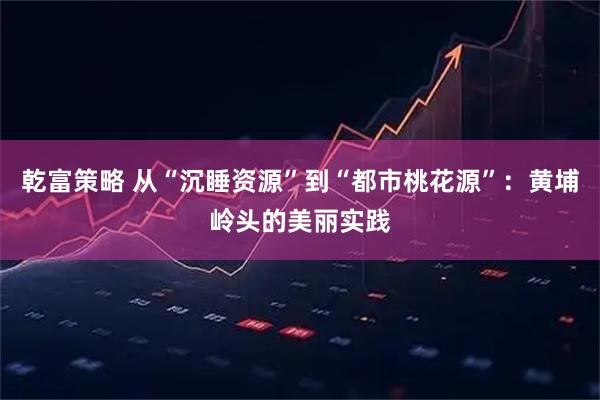 乾富策略 从“沉睡资源”到“都市桃花源”：黄埔岭头的美丽实践